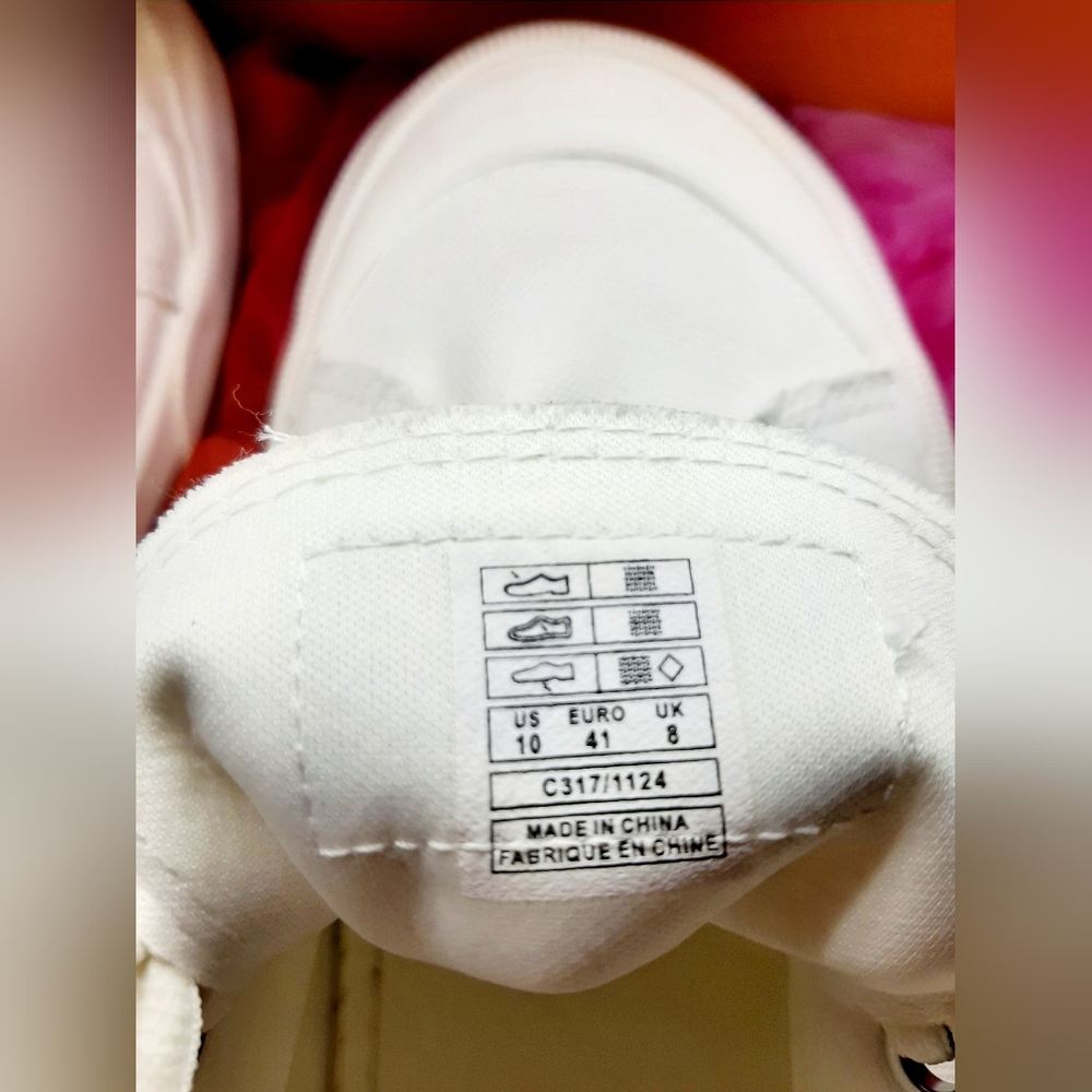 NWT Women Rocket Dog Jazzin White Canvas Sneakers Sz 10W - Picture 8 of 13